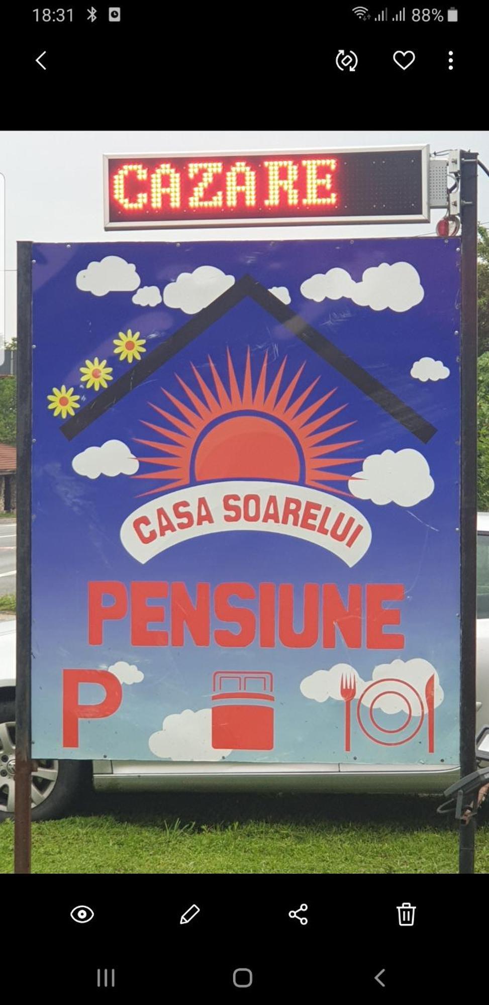 Pensiunea Casa Soarelui Simian Esterno foto